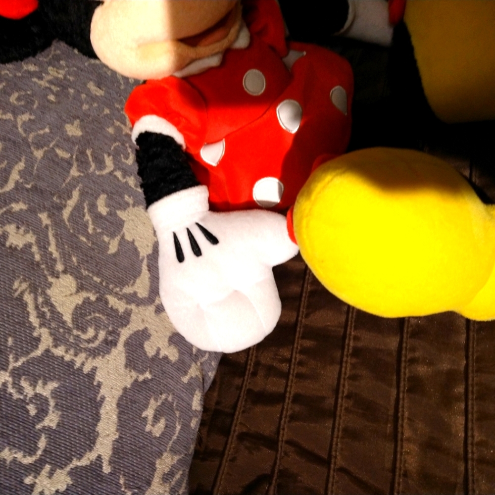 Minnie mouse plush stuffed Walt Disney bear - Picture 5 of 17